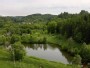 Пруд около железнодорожных путей на окраине Вильнюса.