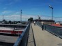 Train station bridge