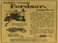 imkite naująjį fordson