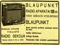 blaupunkt radio aparatai