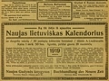 Naujas lietuviškas Kalendorius