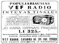 populiariausias vef radio
