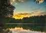 Lake Skarbelis at dawn