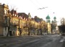 J. Basanavičiaus St. with the Russian Orthodox Church of St. Constantine and St. Michael