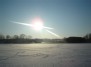 Lake in Pilaite in winter