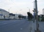 View from the front of Hotel Zemaites up the street